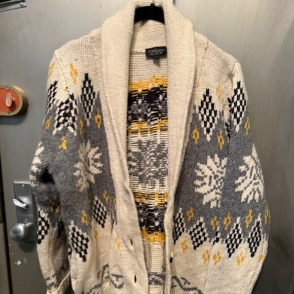 Topshop starsky Fair Ilse cardigan Sweater - NWOT - Picture 5 of 16